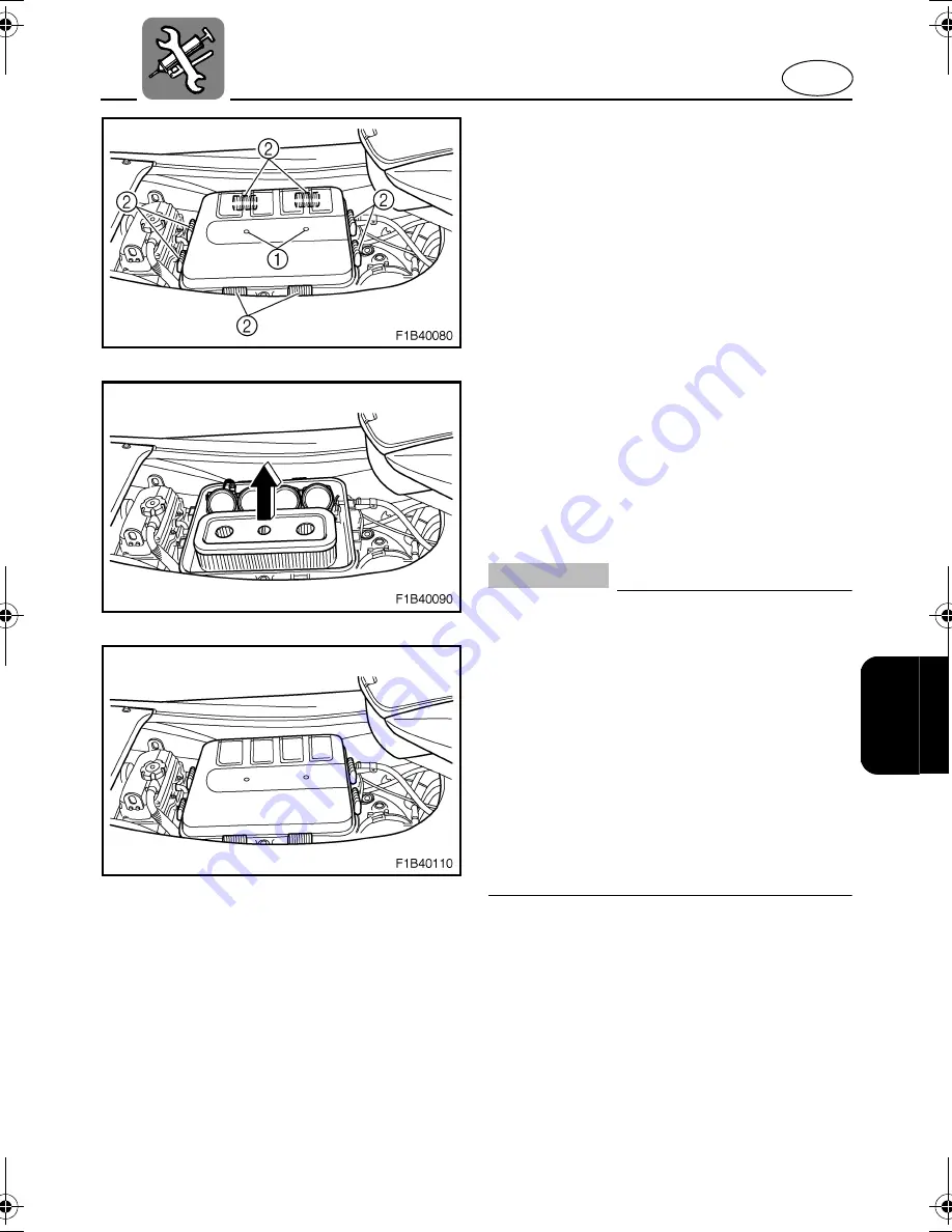 Yamaha 2006 WaveRunner FX Cruiser High Output Owner'S/Operator'S Manual Download Page 121