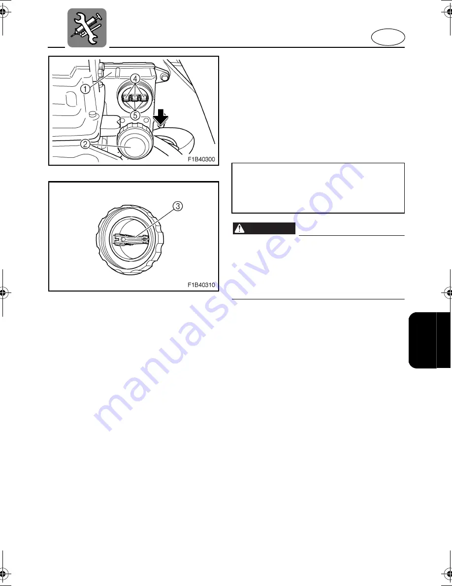 Yamaha 2006 WaveRunner FX Cruiser High Output Owner'S/Operator'S Manual Download Page 131