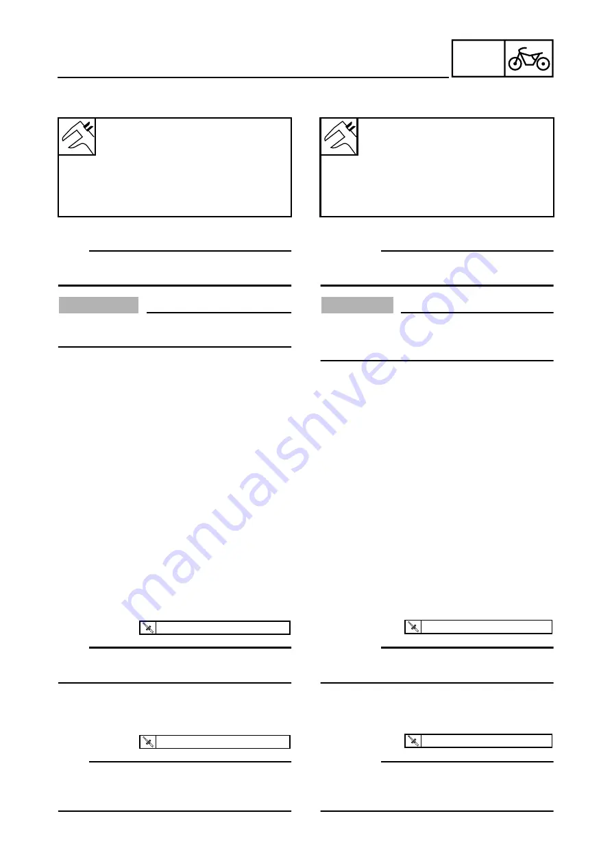 Yamaha 2006 YZ85 Owner'S Service Manual Download Page 449