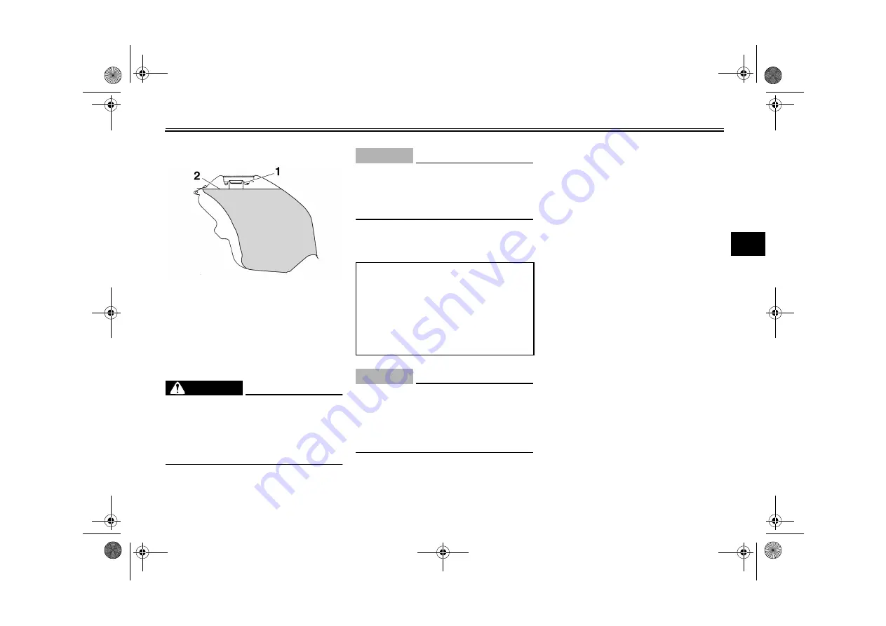 Yamaha 2006 YZFR6V Owner'S Manual Download Page 33