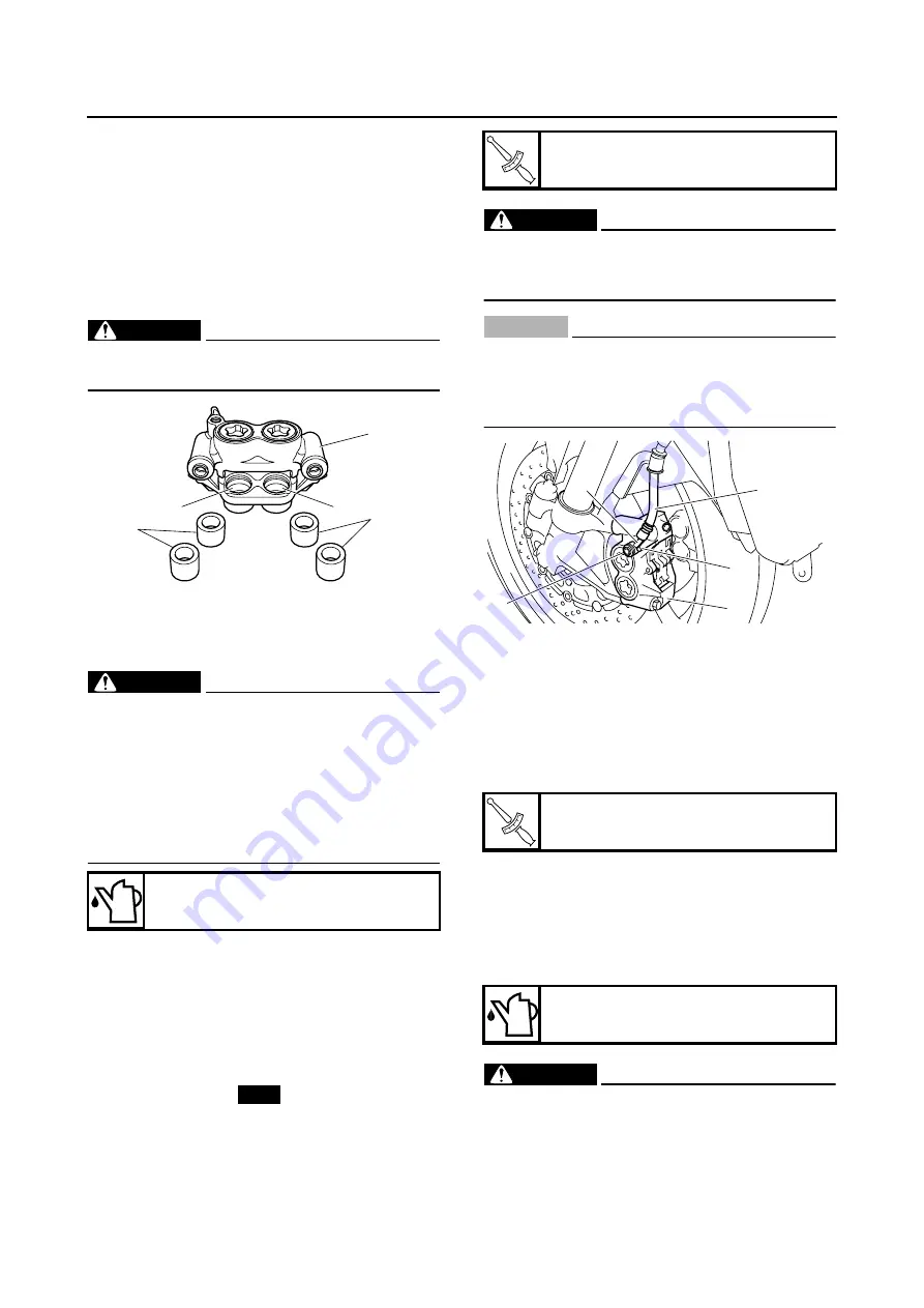 Yamaha 2006 YZFR6V Service Manual Download Page 160