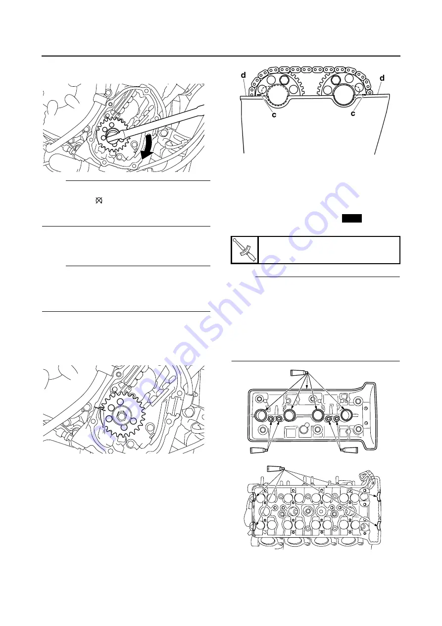 Yamaha 2006 YZFR6V Service Manual Download Page 225