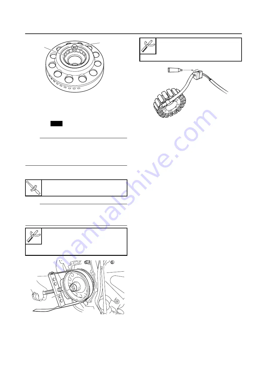 Yamaha 2006 YZFR6V Service Manual Download Page 240