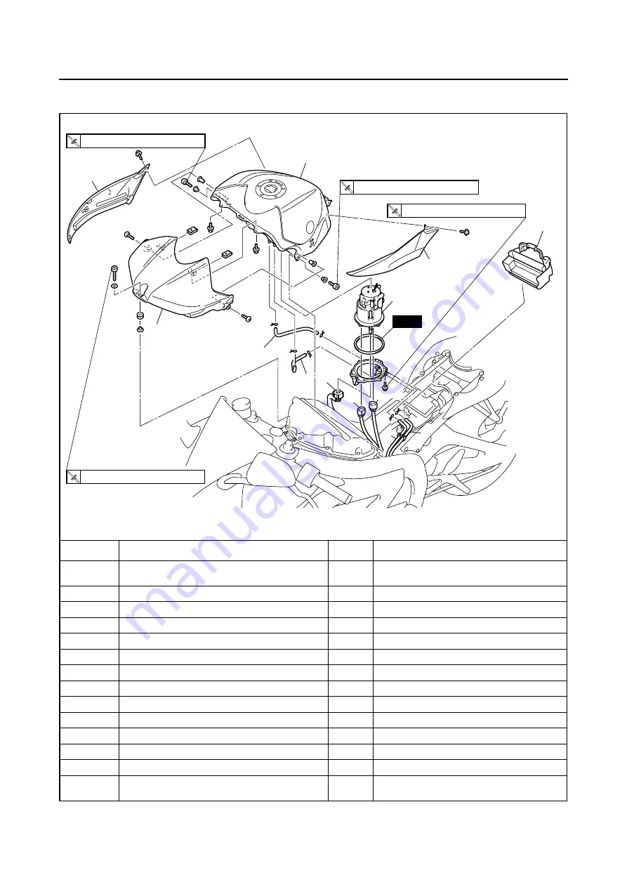 Yamaha 2006 YZFR6V Service Manual Download Page 304