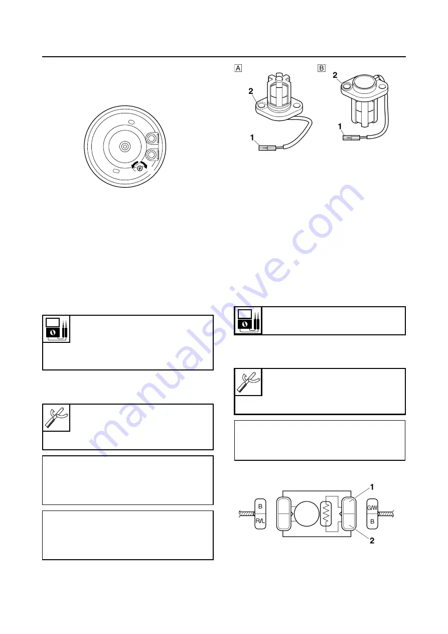 Yamaha 2006 YZFR6V Service Manual Download Page 428