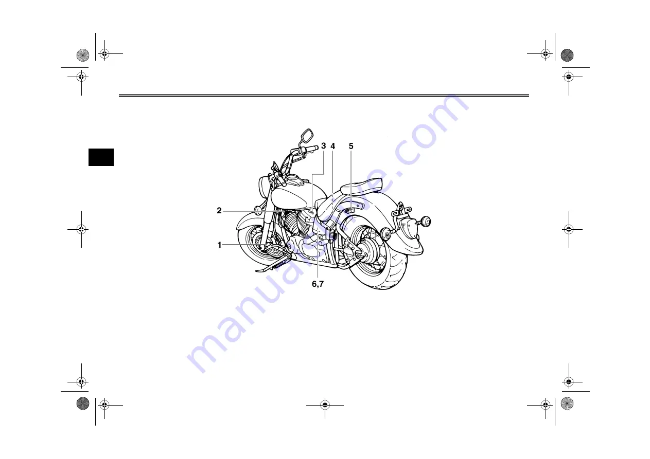 Yamaha 2007 V Star XVS650AX Owner'S Manual Download Page 14