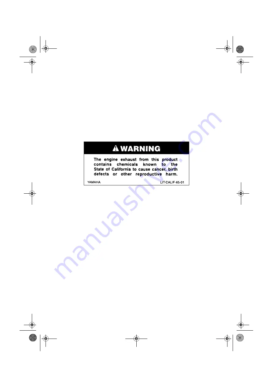 Yamaha 2008 SuperJet Owner'S Manual Download Page 2