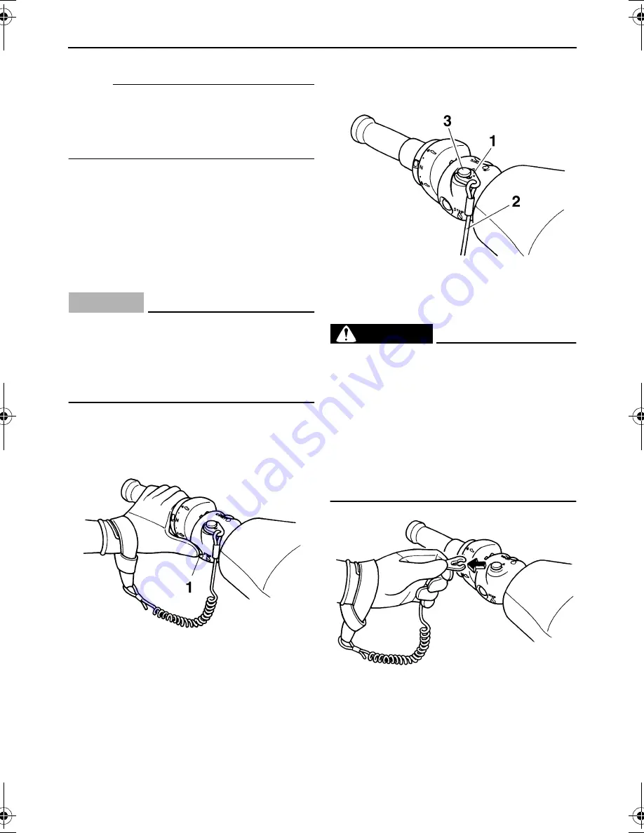 Yamaha 2008 WaveRunner FX Cruiser High Output Owner'S/Operator'S Manual Download Page 36