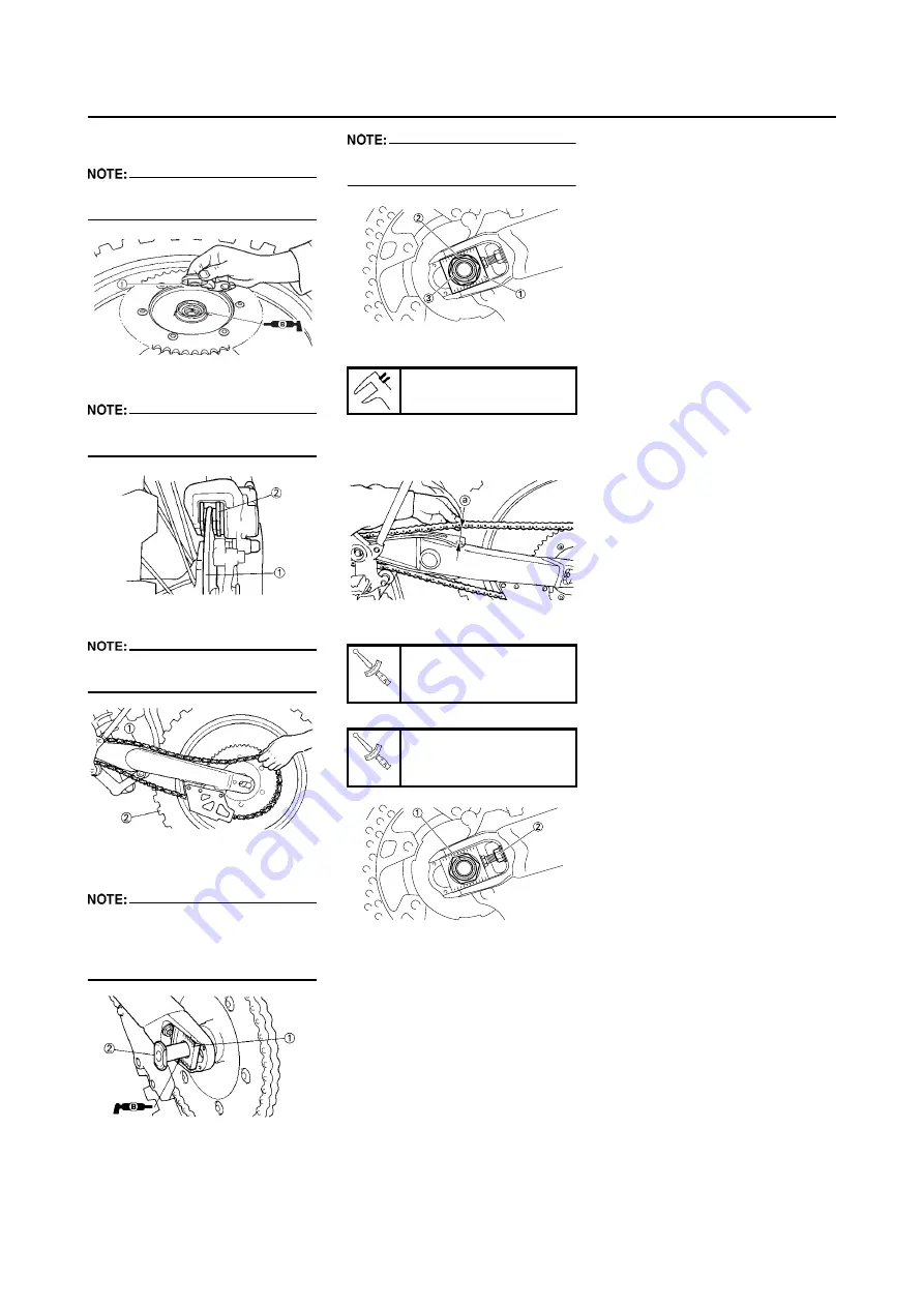 Yamaha 2008 YZ250FX Owner'S Service Manual Download Page 135