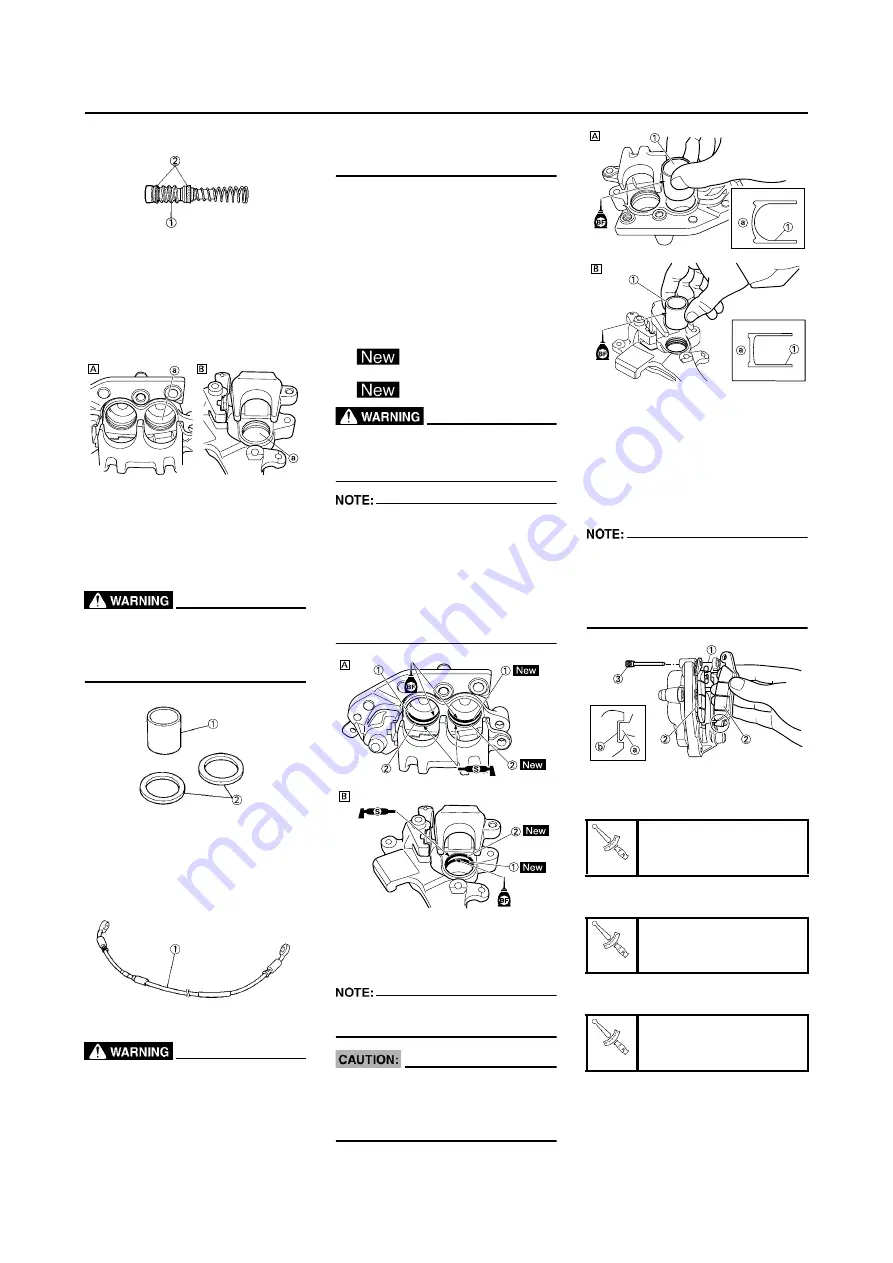 Yamaha 2008 YZ250FX Owner'S Service Manual Download Page 141