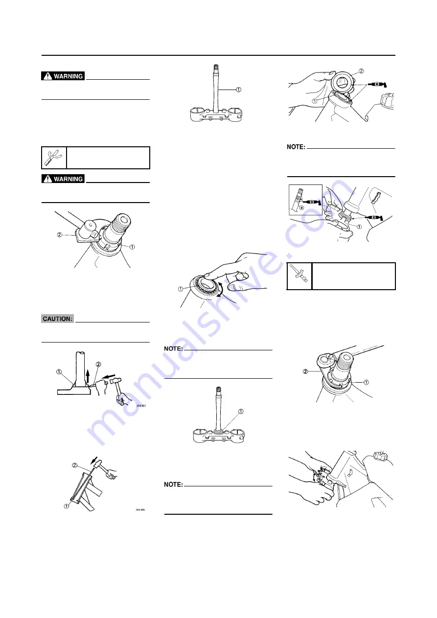 Yamaha 2008 YZ250FX Owner'S Service Manual Download Page 160