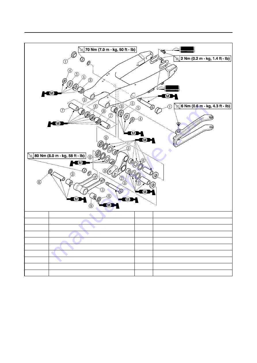 Yamaha 2008 YZ250FX Owner'S Service Manual Download Page 163