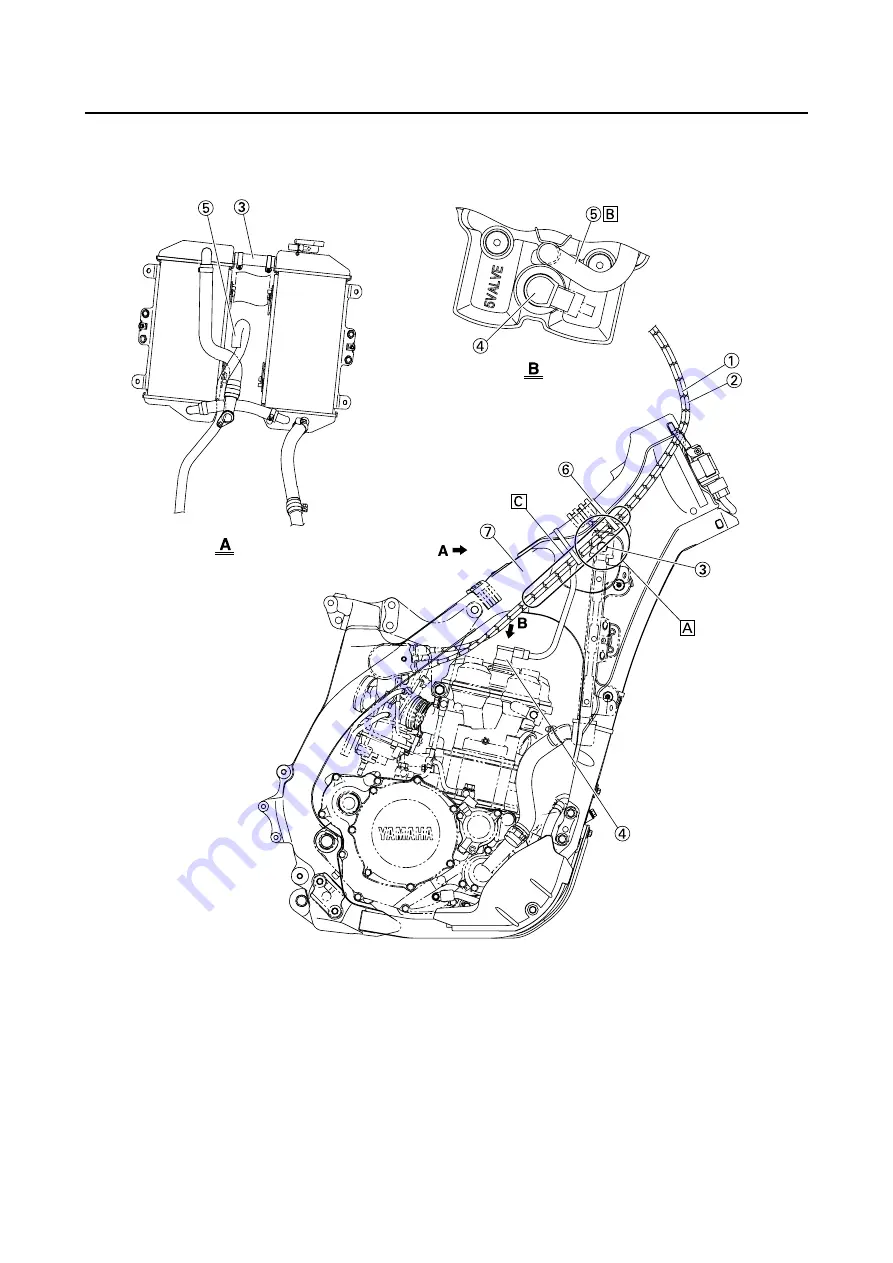 Yamaha 2008 YZ250FX Owner'S Service Manual Download Page 228