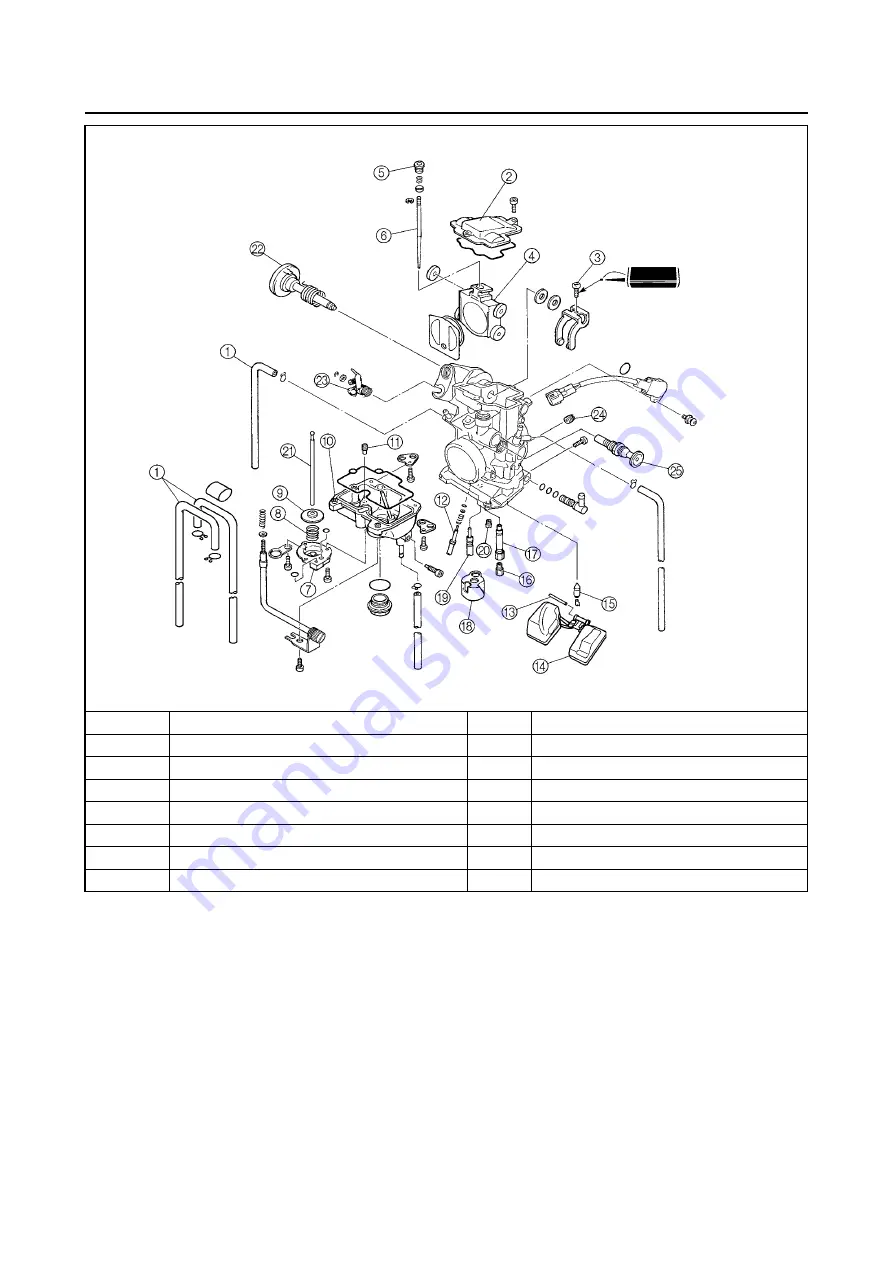 Yamaha 2008 YZ250FX Owner'S Service Manual Download Page 263