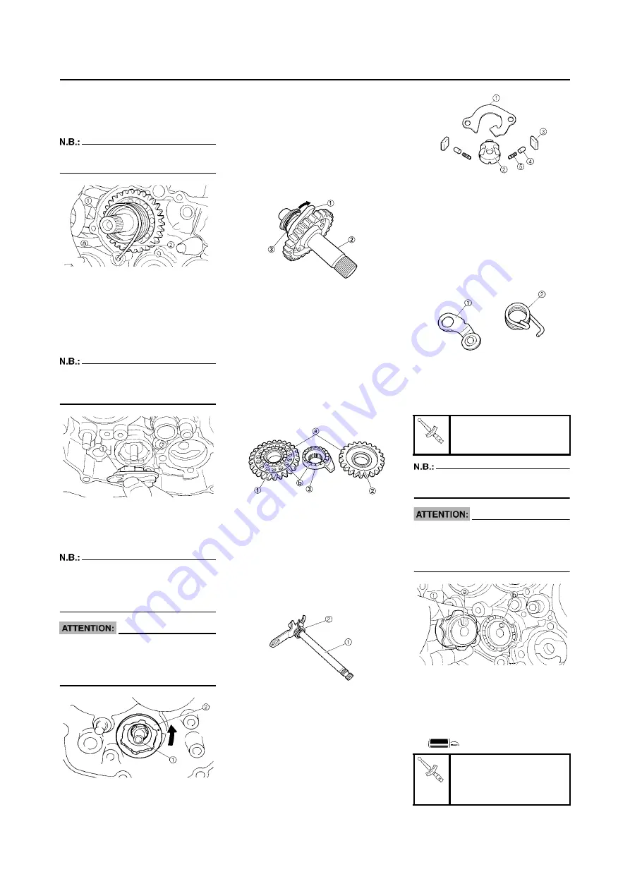 Yamaha 2008 YZ250FX Owner'S Service Manual Download Page 306