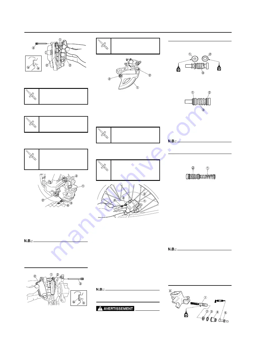 Yamaha 2008 YZ250FX Owner'S Service Manual Download Page 335