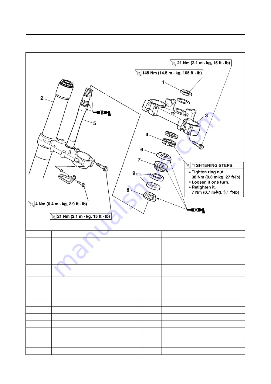 Yamaha 2008 YZ250FX Owner'S Service Manual Download Page 351