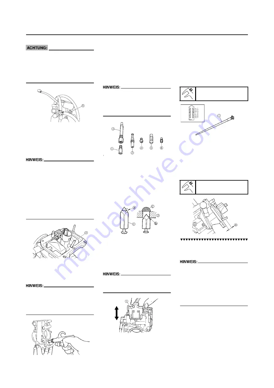 Yamaha 2008 YZ250FX Owner'S Service Manual Download Page 460