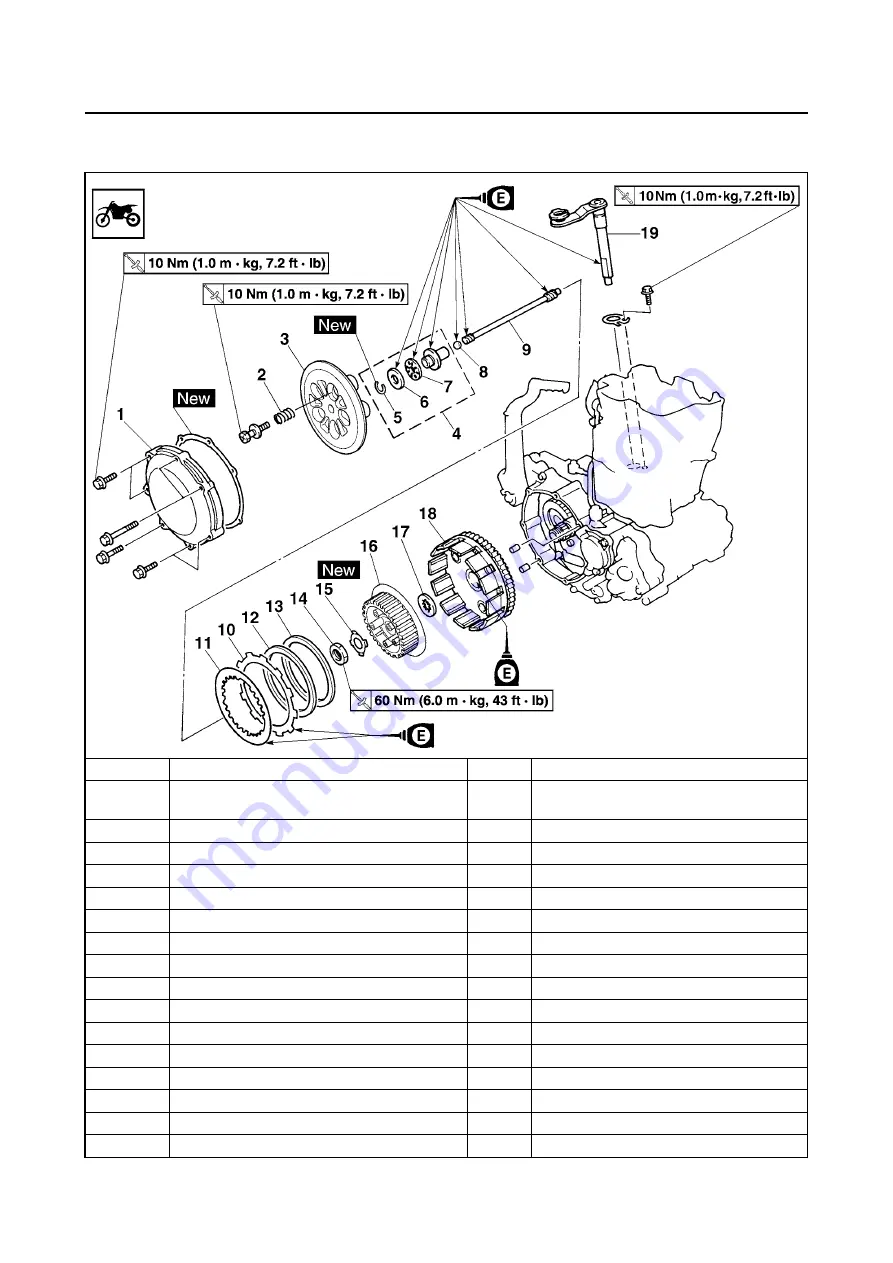 Yamaha 2008 YZ250FX Owner'S Service Manual Download Page 482