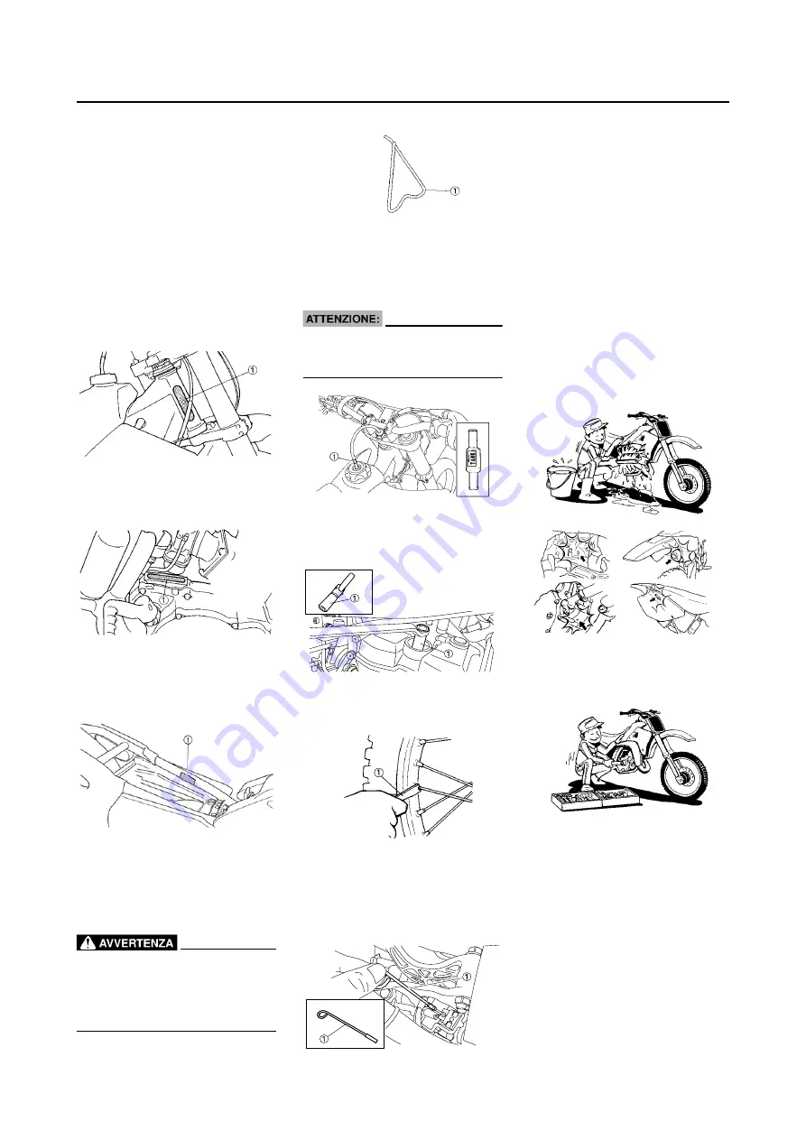 Yamaha 2008 YZ250FX Owner'S Service Manual Download Page 586