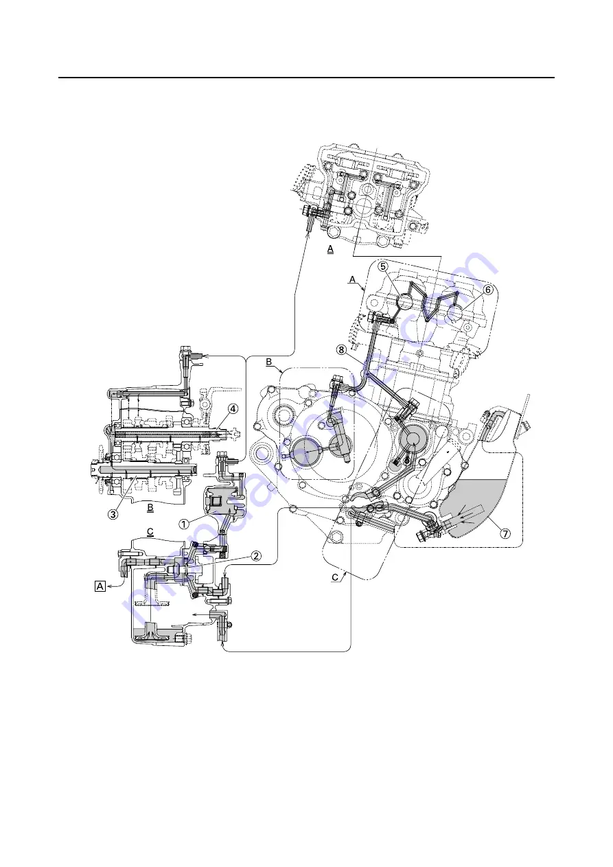 Yamaha 2008 YZ250FX Owner'S Service Manual Download Page 612