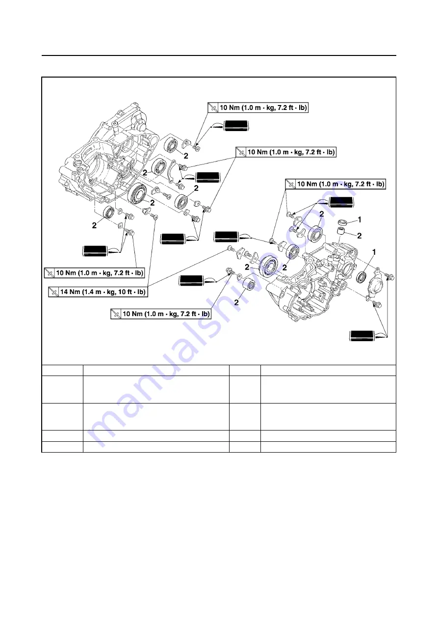 Yamaha 2008 YZ250FX Owner'S Service Manual Download Page 707