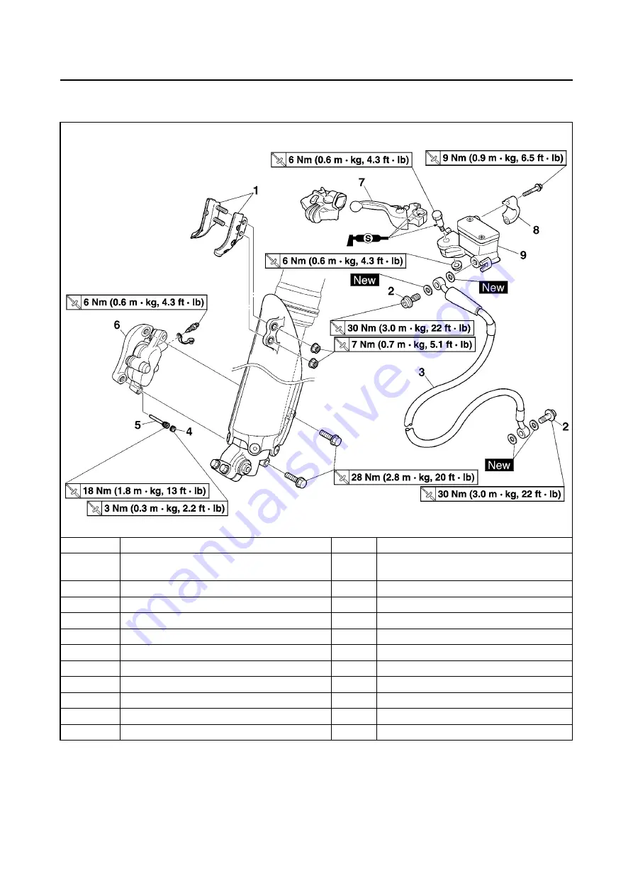 Yamaha 2008 YZ250FX Owner'S Service Manual Download Page 719