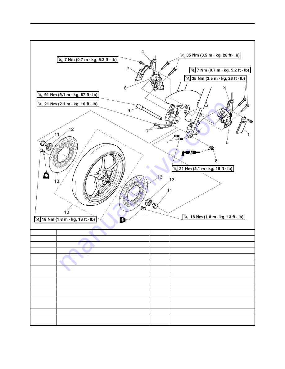 Yamaha 2008 YZF-R6X Скачать руководство пользователя страница 141