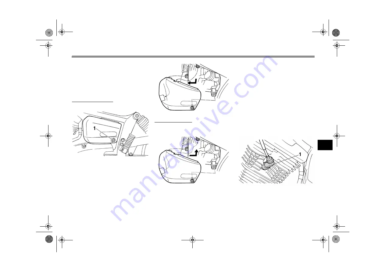 Yamaha 2009 V Star XVS250X Скачать руководство пользователя страница 41