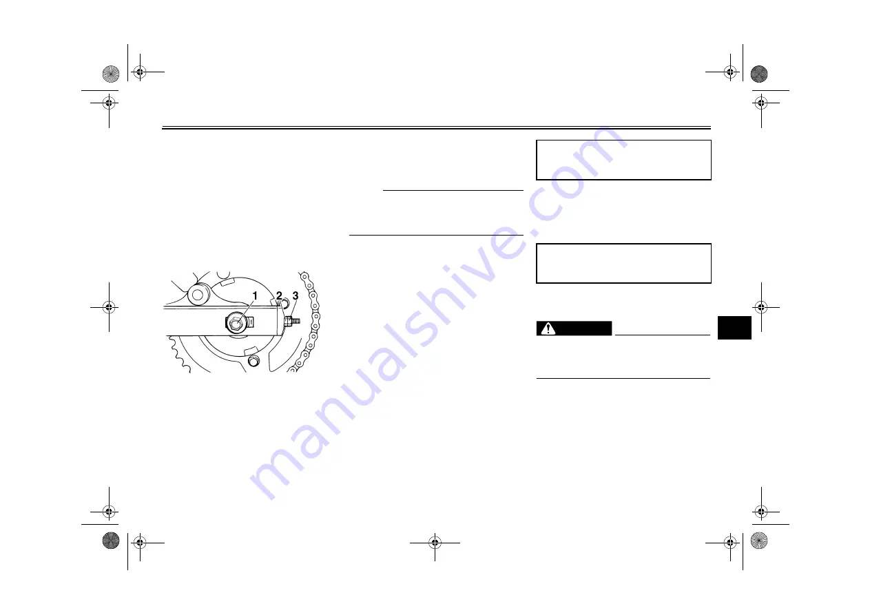 Yamaha 2009 V Star XVS250X Owner'S Manual Download Page 69