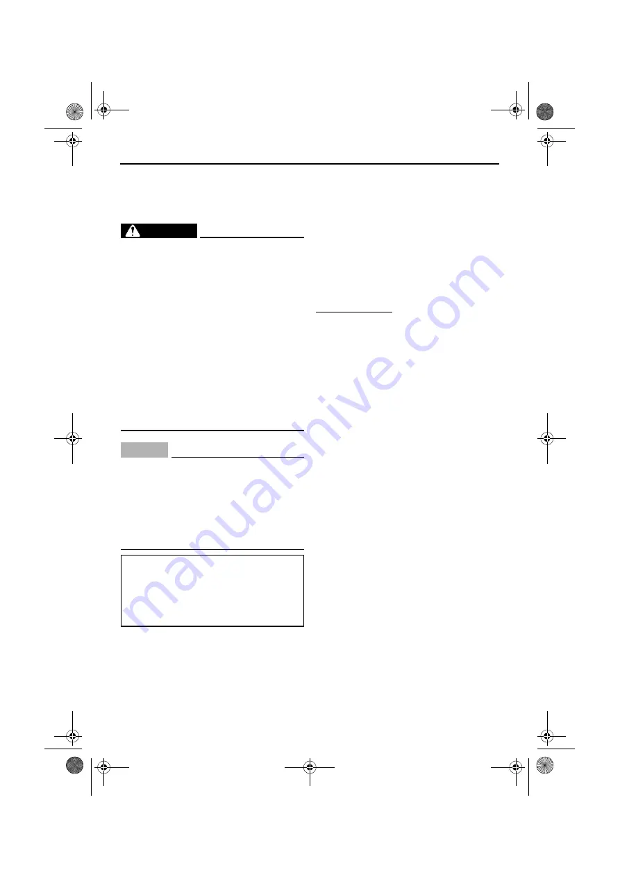 Yamaha 2009 WaveRunner FX Cruiser SHO Owner'S Manual Download Page 62