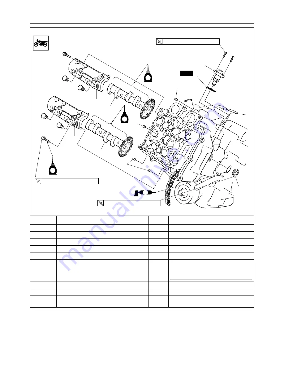 Yamaha 2009 XP500Y TMAX Service Manual Download Page 197