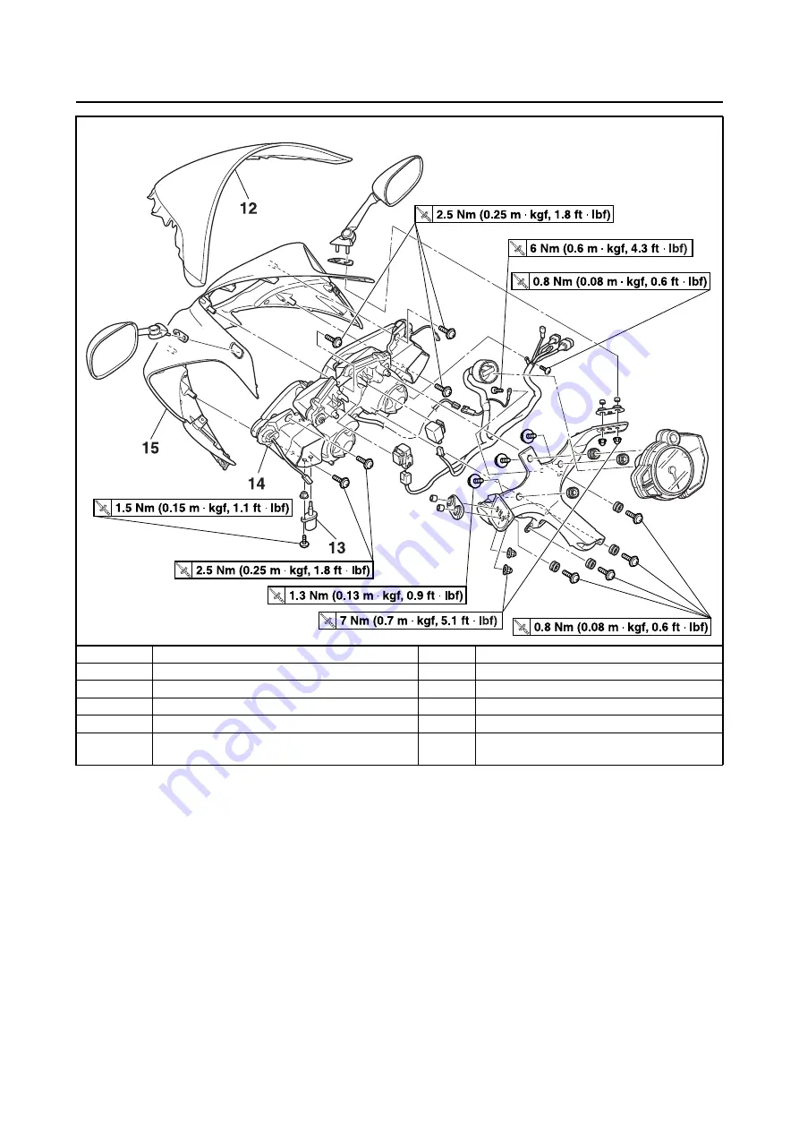 Yamaha 2009 YZF-R1 (Y) Service Manual Download Page 162