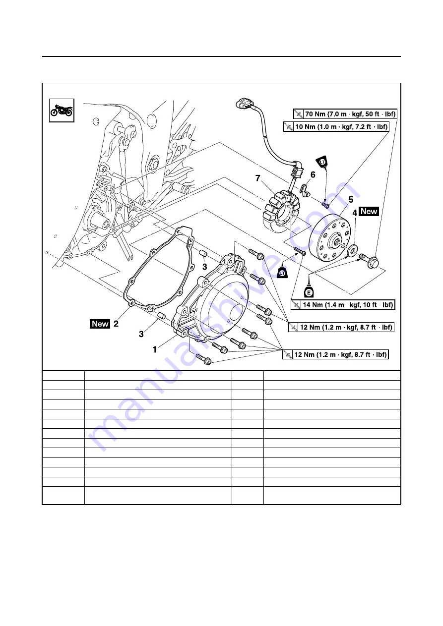 Yamaha 2009 YZF-R1 (Y) Service Manual Download Page 282