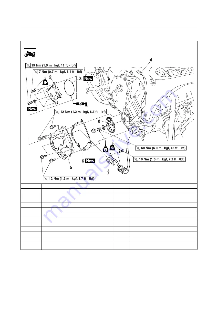 Yamaha 2009 YZF-R1 (Y) Service Manual Download Page 288