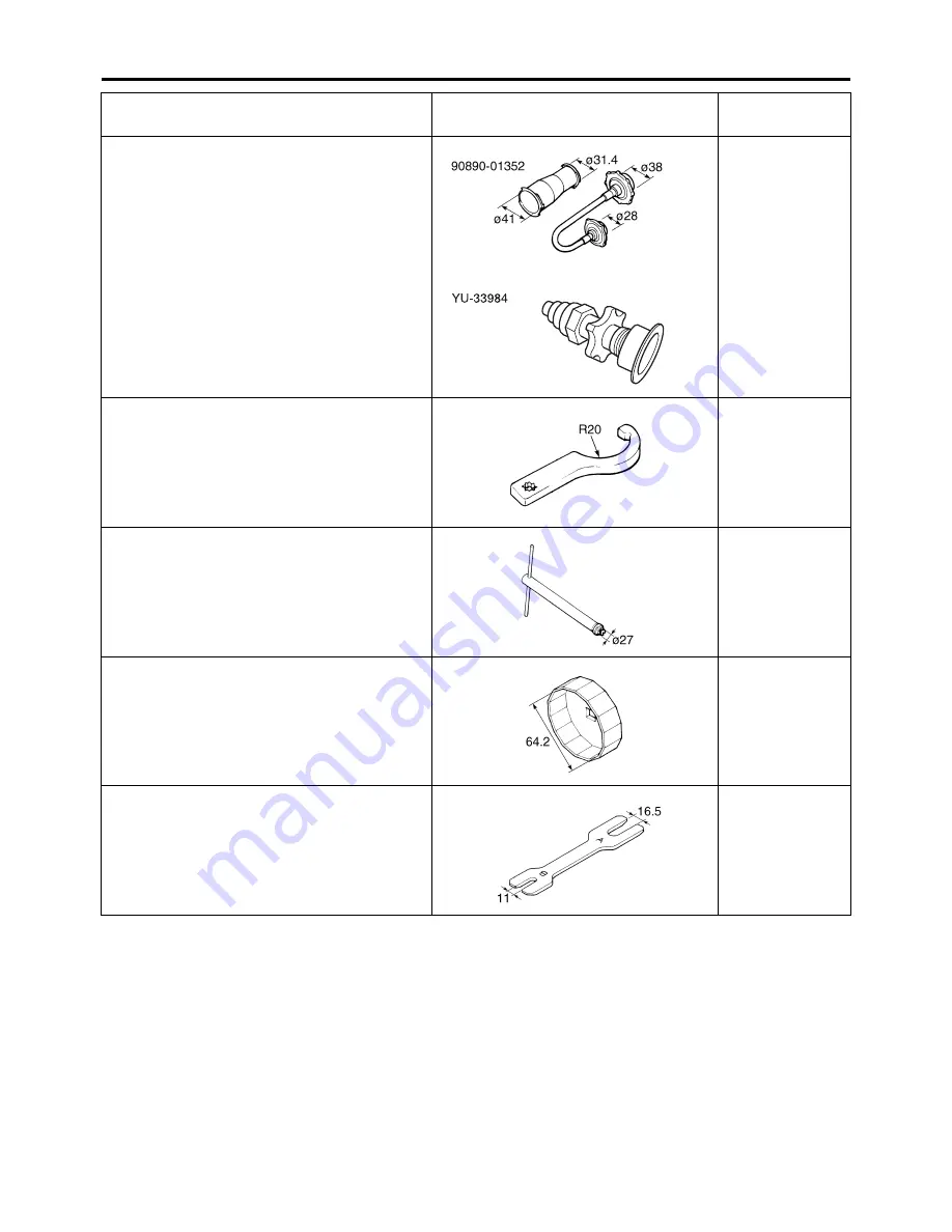 Yamaha 2011 FZ8NA(C) Service Manual Download Page 24