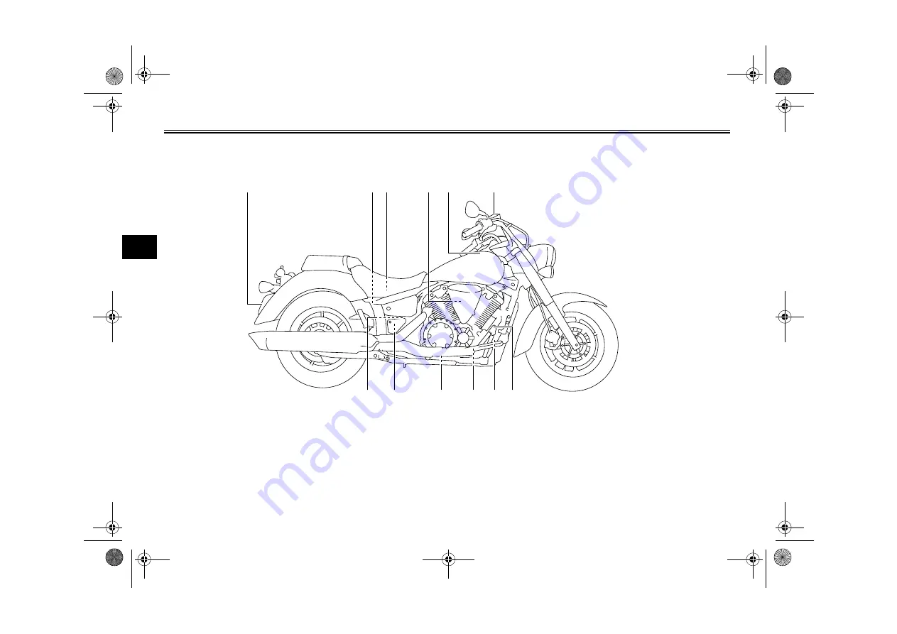 Yamaha 2011 XVS1300AA Owner'S Manual Download Page 16