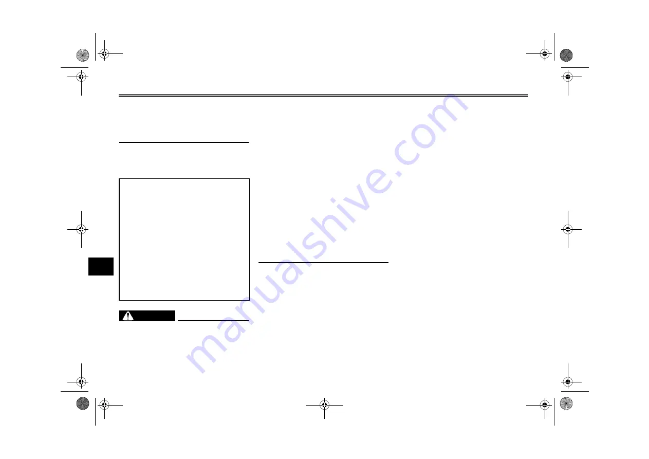 Yamaha 2011 YZFR6A Owner'S Manual Download Page 76