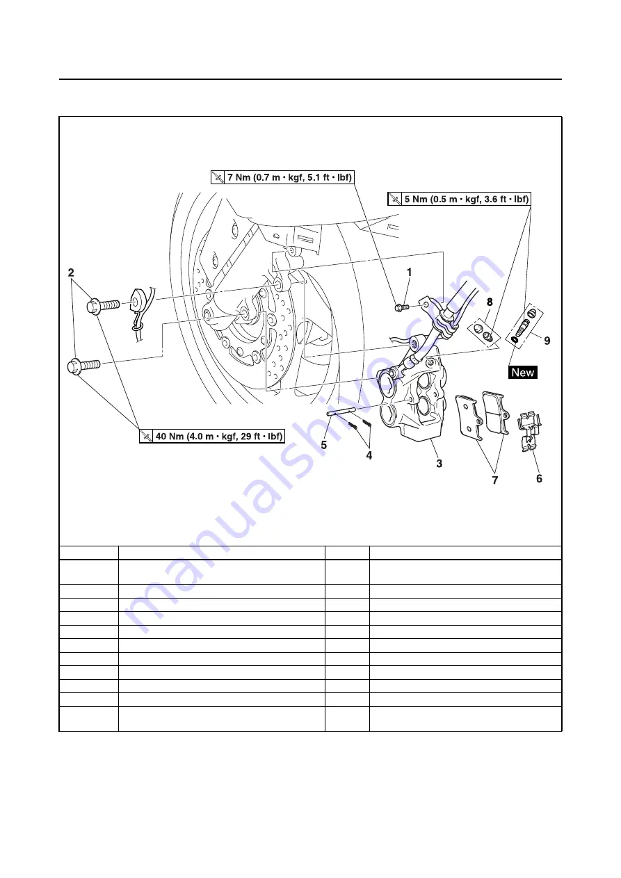 Yamaha 2012 TMAX XP500A Service Manual Download Page 194