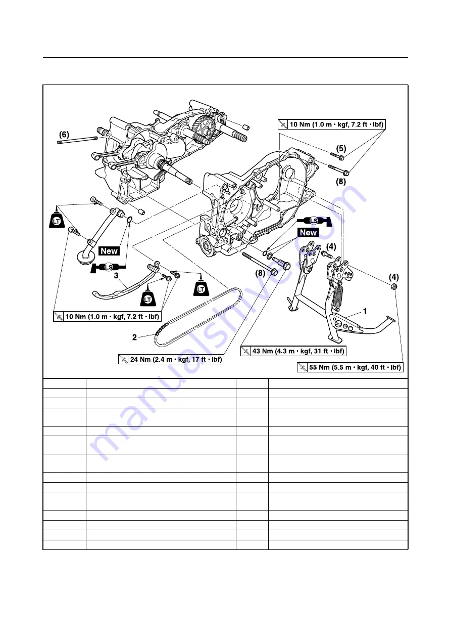 Yamaha 2012 TMAX XP500A Скачать руководство пользователя страница 330