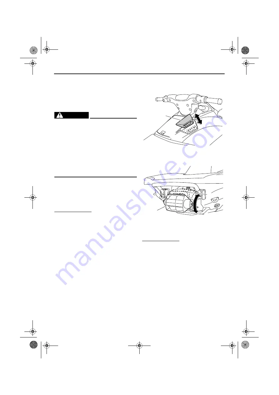 Yamaha 2012 WaveRunner VX Cruiser Owner'S/Operator'S Manual Download Page 36