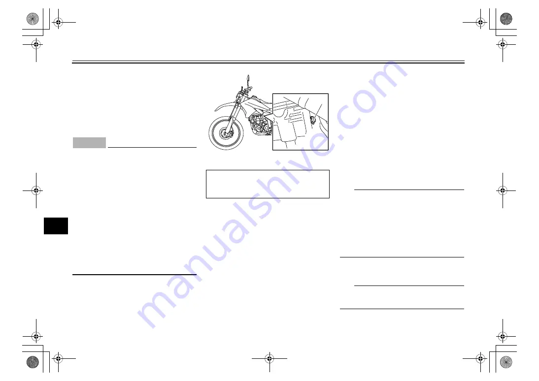 Yamaha 2012 WR250R Owner'S Manual Download Page 60