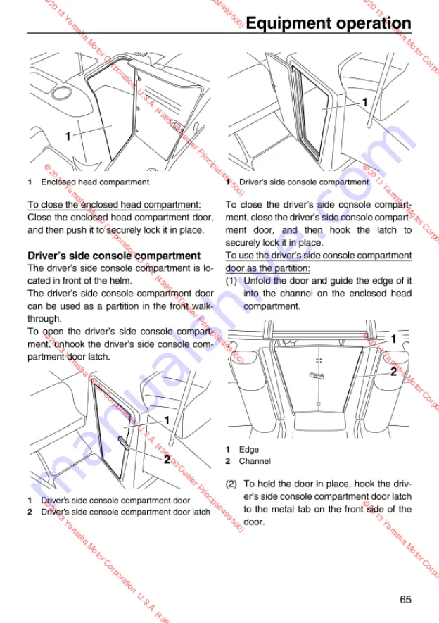 Yamaha 2013 242 Limited S Скачать руководство пользователя страница 71