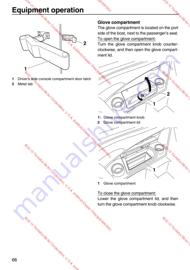 Yamaha 2013 242 Limited S Скачать руководство пользователя страница 72