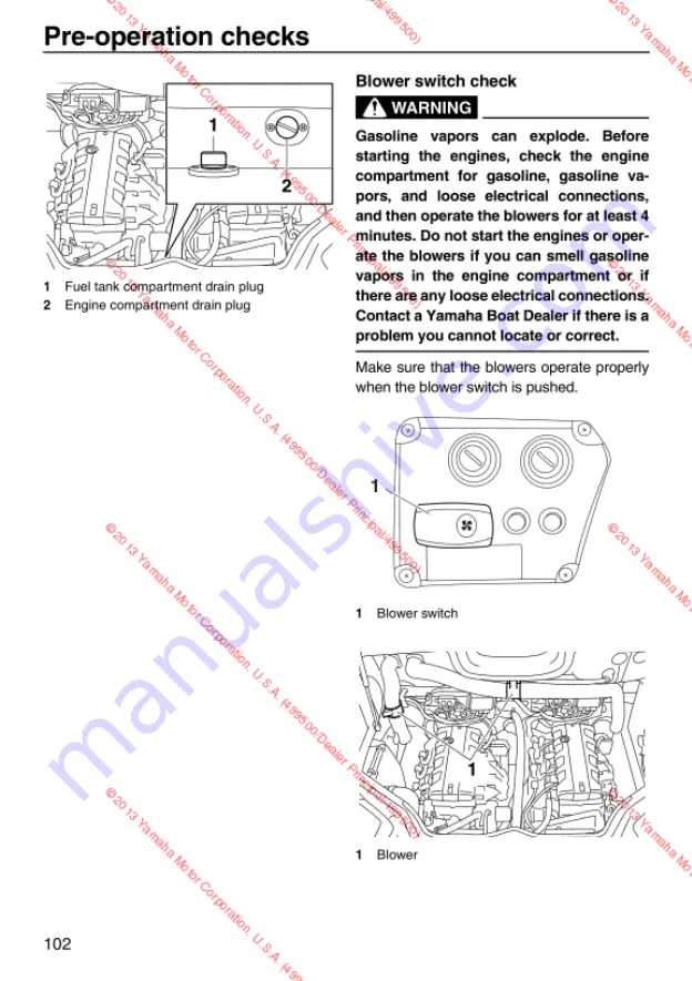 Yamaha 2013 242 Limited S Скачать руководство пользователя страница 108