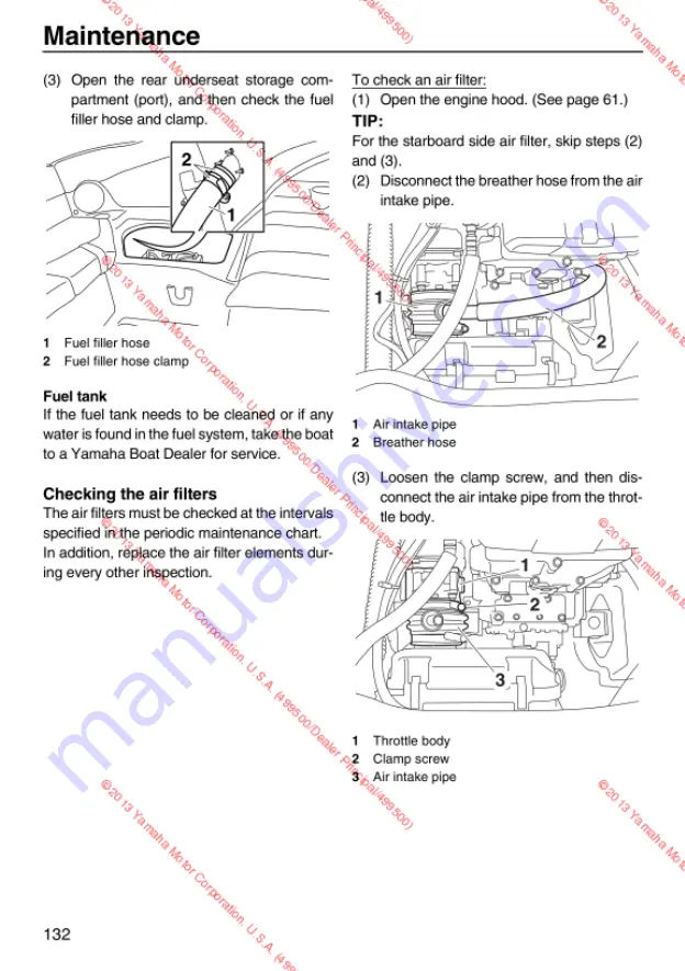 Yamaha 2013 242 Limited S Скачать руководство пользователя страница 138