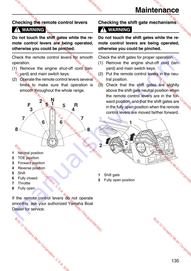 Yamaha 2013 242 Limited S Скачать руководство пользователя страница 141