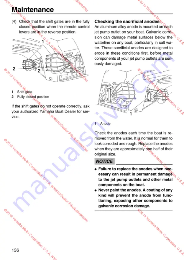 Yamaha 2013 242 Limited S Скачать руководство пользователя страница 142