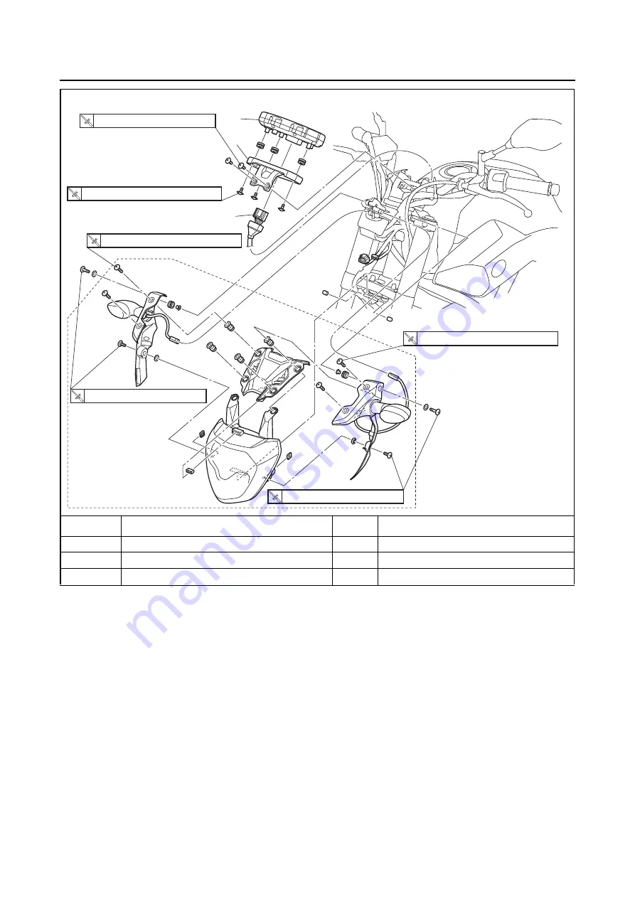 Yamaha 2014 MT-07 Service Manual Download Page 164