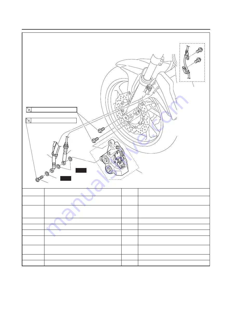 Yamaha 2014 MT-07 Service Manual Download Page 194